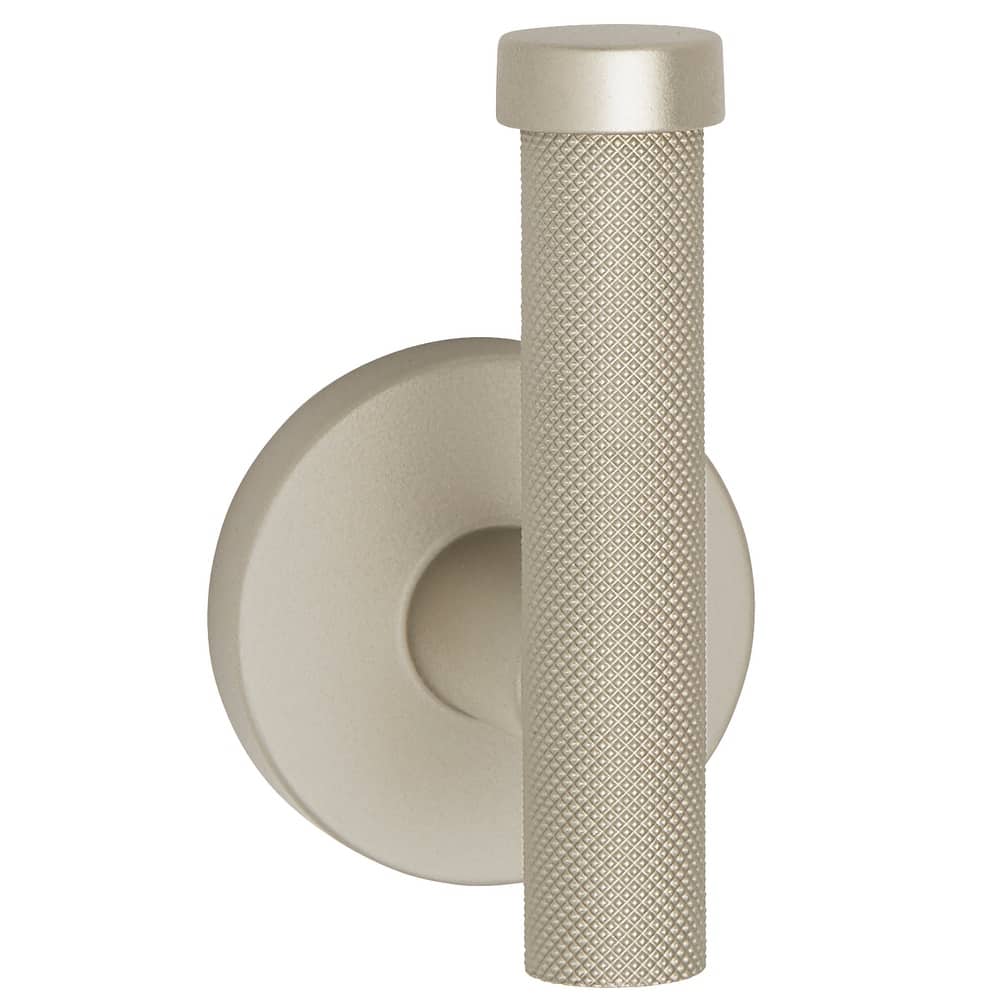 Alno A9481-HOOK-KNURLED Vita Bella 2" Wide Modern Diamond Knurled Bar