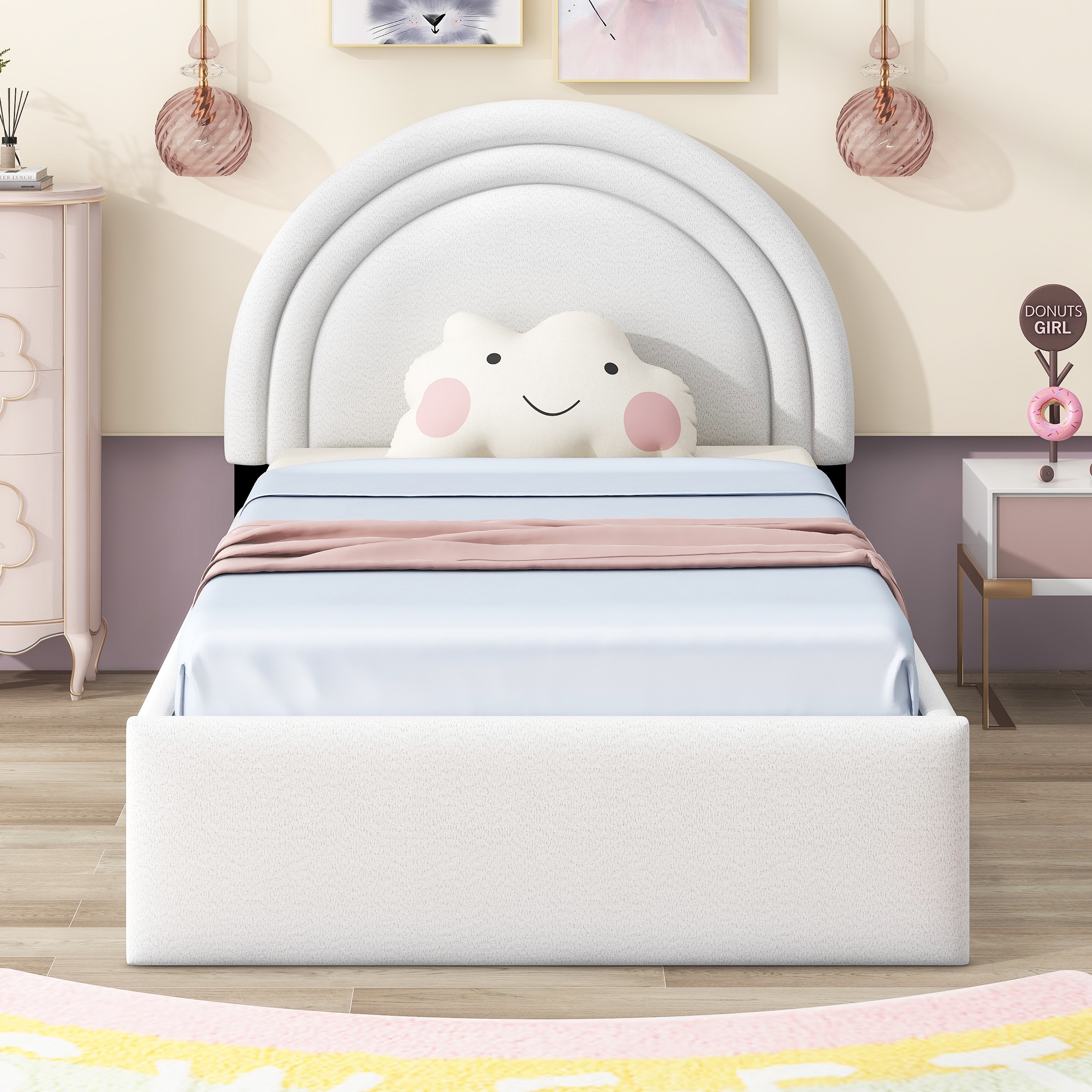 Mecor round bed top