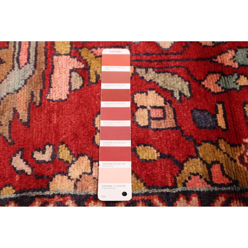 ECARPETGALLERY Hand-knotted Anadol Red Wool Rug - 5'4 x 9'6