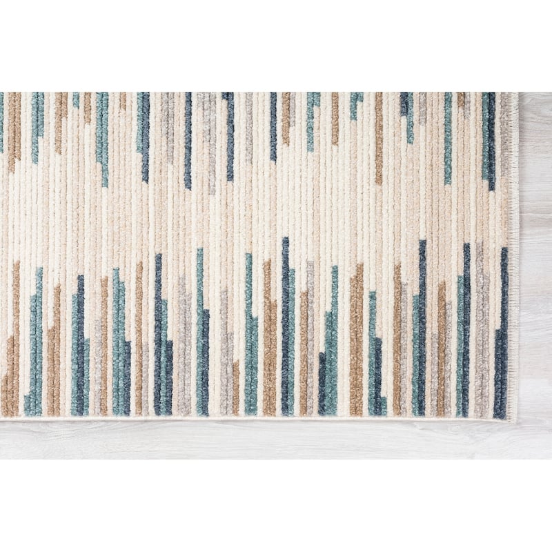 TDJ01 Juniper Collection Denim Machine Made Indoor Area Rug