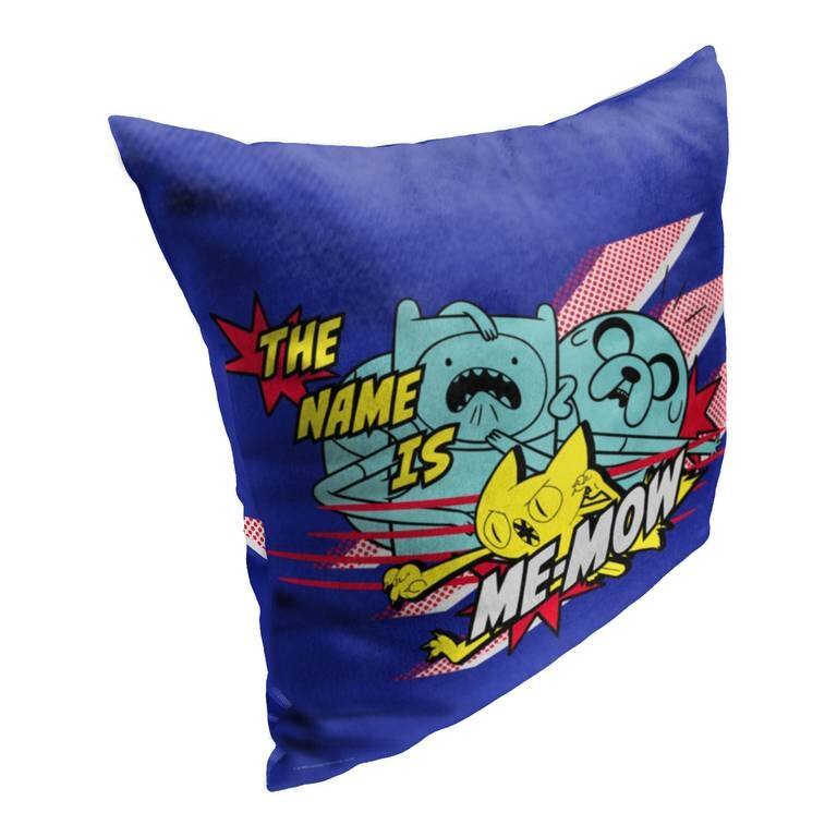 Warner Brothers Adventure Time The Names Memeow 18 Inch Throw Pillow