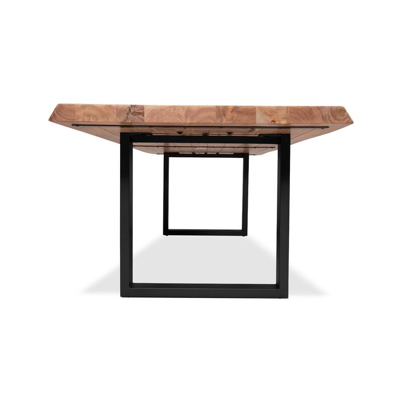 Urbia Brooks Solid Acacia Dining Table - U Base