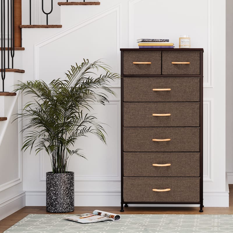 Pellebant 7-Drawer Storage Tower Organizer Chest Dresser