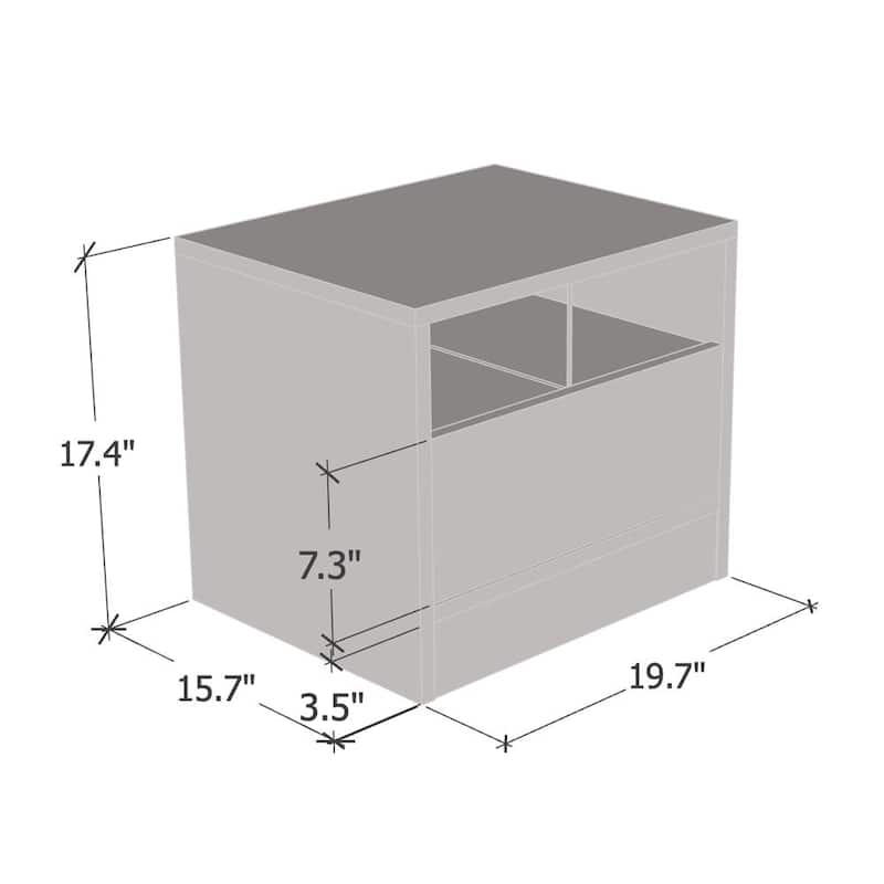 Disparo 03 20" Nightstand
