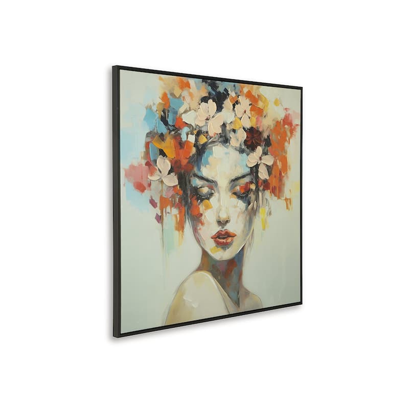 Signature Design by Ashley Varnward Beige/Orange Wall Art
