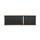 preview thumbnail 8 of 10, Emile Outdoor Mesh and Wood Chaise Lounge (Set of 2) by Christopher Knight Home