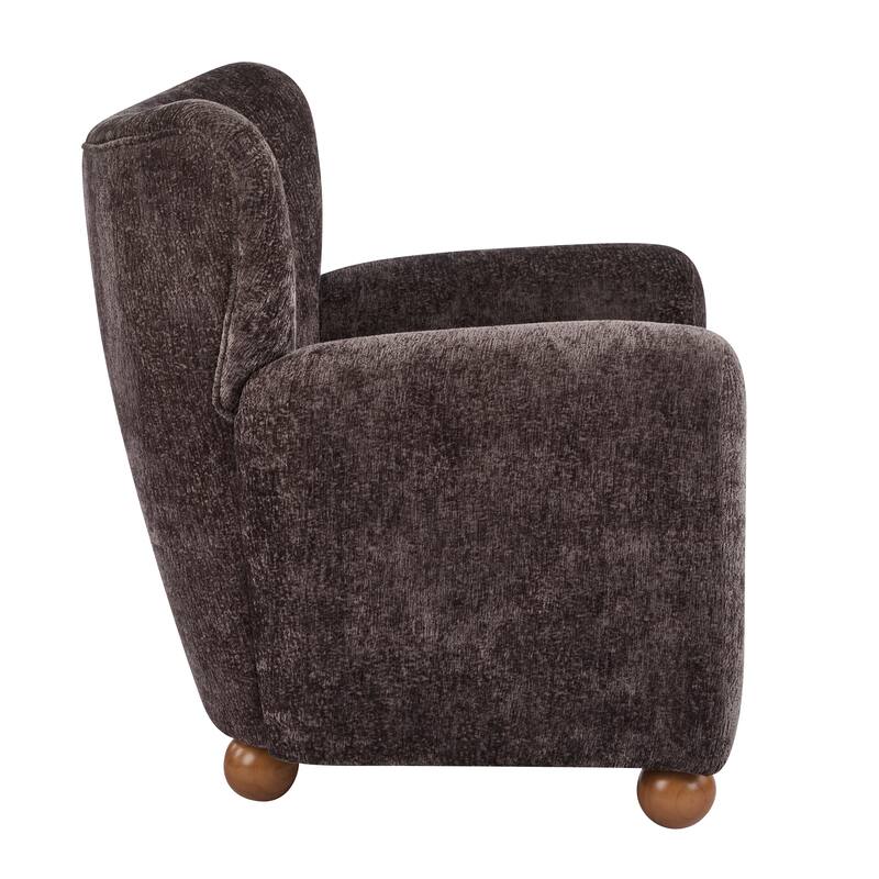 Christopher Knight Home - Eulalia Wingback Boucle Armchair