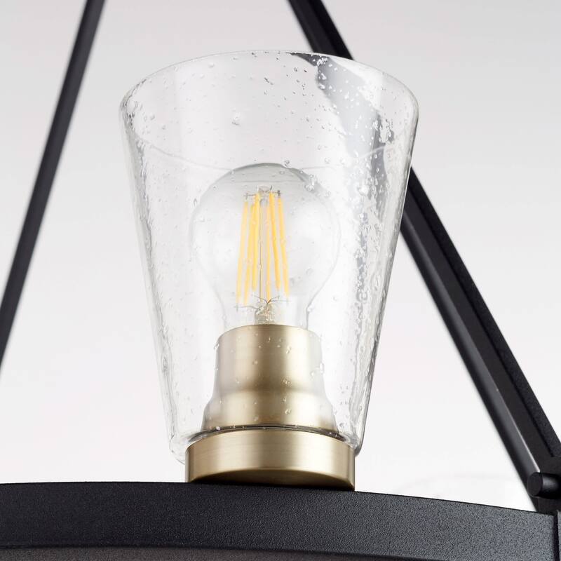 Quorum International 63-8-80 Paxton 8 Light 31" Wide Ring Chandelier