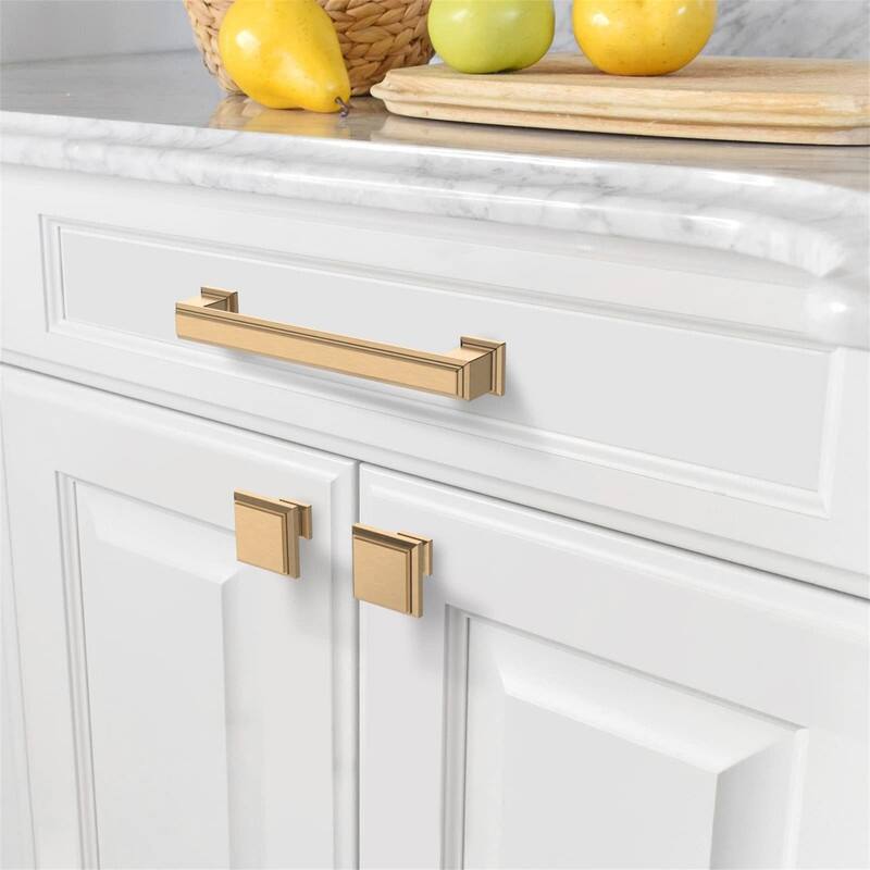 10 Pack Cabinets Cupboard Handles Drawer Pulls - 1"L x 1"W