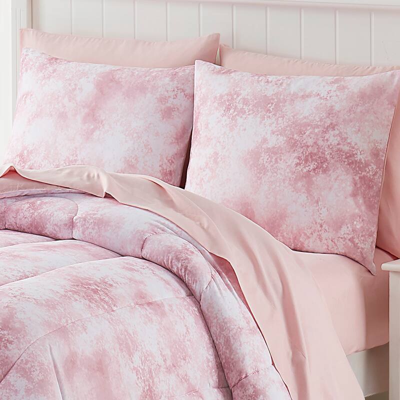 Kids Waterbury Bed in a Bag 5 Piece Comforter, Sham & Sheet Set