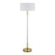 preview thumbnail 3 of 86, Simone 2-Light Floor Lamp with Fabric Shade