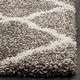 preview thumbnail 33 of 145, SAFAVIEH Hudson Shag Ariola Trellis 2-inch Thick Rug