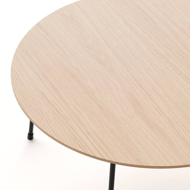 American Minimalist Modern Small Apartment Coffee Table Ins Internet Celebrity Sofa Designer Round Bedroom Coffee Table