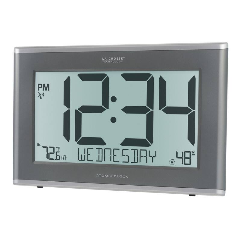 La Crosse Technology Extra-Large Atomic Clock with Backlight