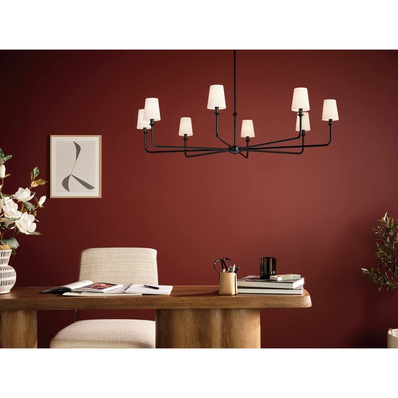 Kichler Lighting Pallas 52 in. 8-Light Chandelier