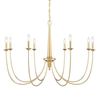 Savoy House 1-1202-8 Stonecrest 8 Light 42" Wide Taper Candle Style