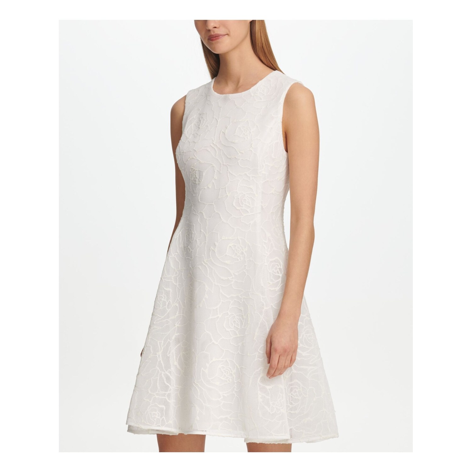 dkny dress white