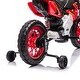 preview thumbnail 10 of 34, 12V Dual Drive Kids Ride On Dirt Bike with Realistic Sounds, Rear Suspension, and Training Wheels