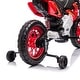 preview thumbnail 11 of 34, 12V Kids Ride On Motorcycle, Simulation Dirt Bike with Dual Drive, Hydraulic Shock Absorber, Throttle Handle, Detachable Wheels