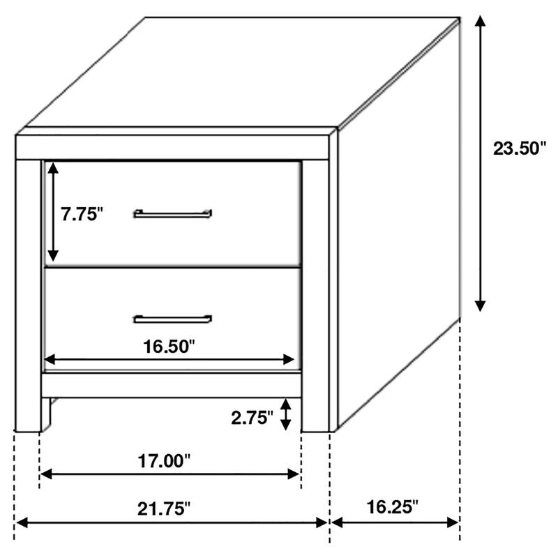 Brantford Storage Bedroom Set Barrel Oak