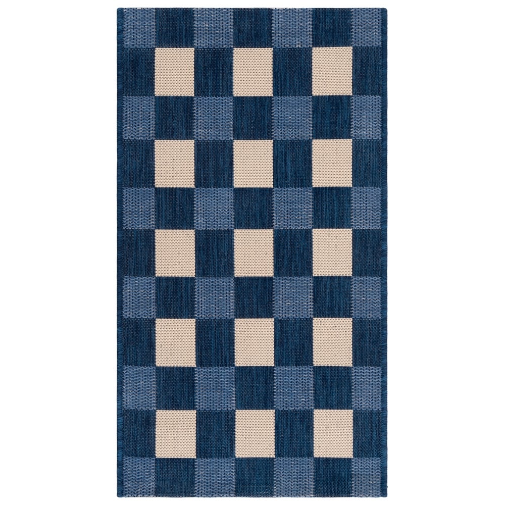 SAFAVIEH Courtyard Meryem Indoor/Outdoor Washable Backyard Patio Rug