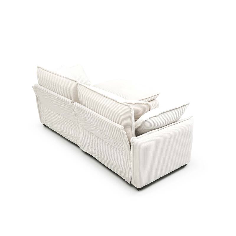3+2 Seater Flexible Combinations Sofa Set with Pillows