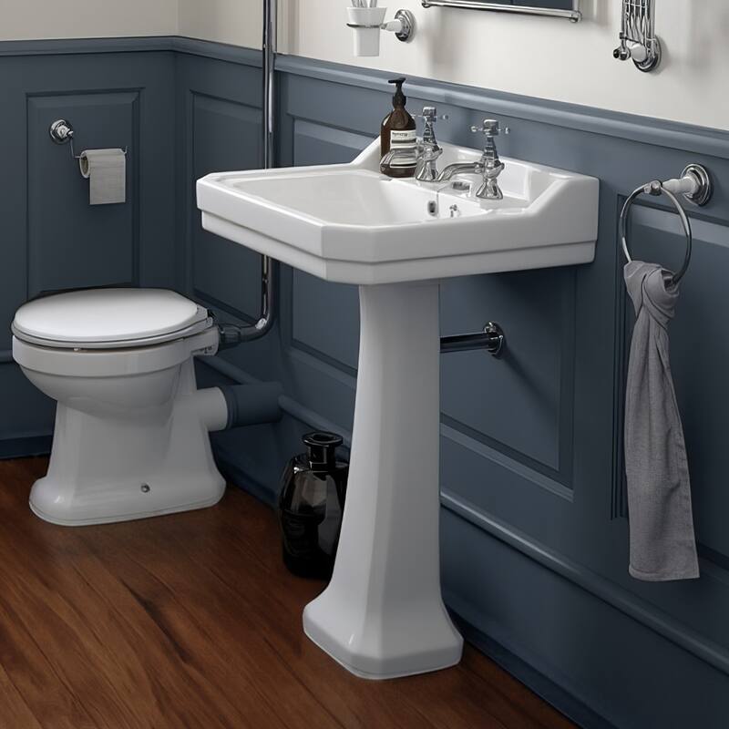 Whitehaus Collection Isabella Pedestal sink