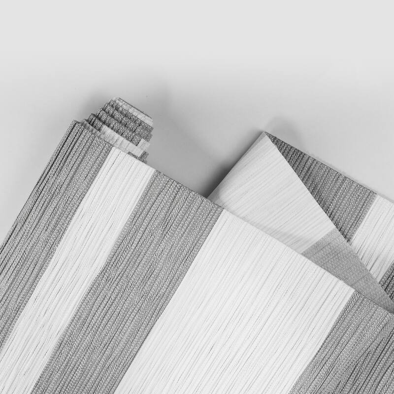 GoDear Design Natural Woven Adjustable Sliding Panel, Vertical Blinds, Barcode Series, 45.8"- 86" W x 96" L