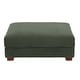 preview thumbnail 38 of 56, Modern Corduroy Fabric Oversized Accent Ottoman