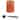 Peugeot BALI FONTE Cast Iron Pepper Mill, 8cm/3 In, With Stainless Steel Spice Scoop/Bag Clip (Orange)