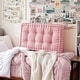 preview thumbnail 16 of 31, Rainha - Ultra Thick Tufted College Headboard