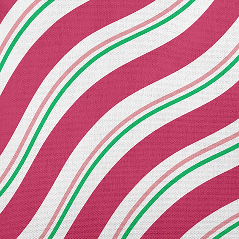 Candy Stripes Christmas Accent Pillow