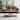 Caffoz Tall Center Table Coffee Table with Storage Shelf