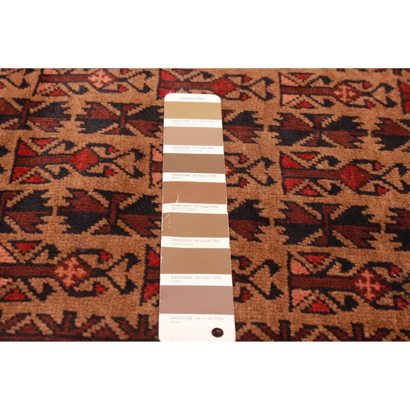 Teimani Brown Rug 3'0" x 4'9" - 3'0 x 4'9