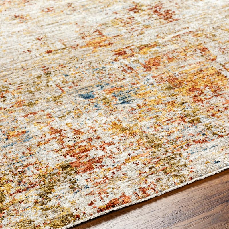 Livabliss Transitional Mona Lisa Abstract Area Rug