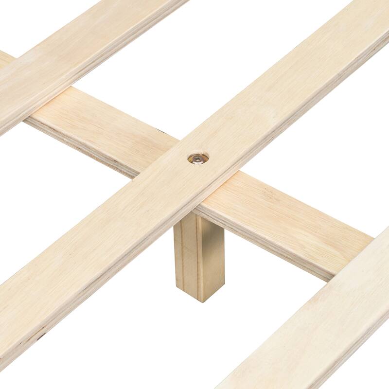 Christopher Knight Home - Arlette Modern Boucle Upholstered Bed Frame with Thick Wingback Headboard