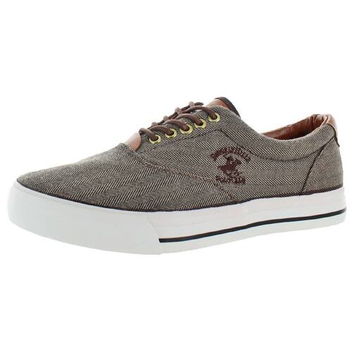 Shop Beverly Hills Polo Club Men S Canvas Fashion Boat Shoes Sneakers Overstock 15648385