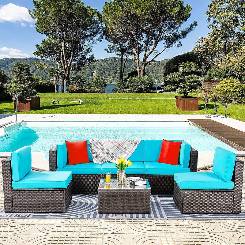 Futzca 6 Piece Small Patio Furniture Sets On Sale Bed Bath & Beyond 33832318