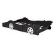 preview thumbnail 24 of 43, Race Car-Shaped Platform Bed with Wheels, Suitable for Kids and Young Children