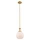 Option Brushed Brass / Matte White