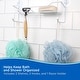 preview thumbnail 4 of 11, Kenney Rust-Resistant 2-Tier Small Hanging Shower Caddy - White
