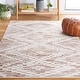 preview thumbnail 2 of 27, SAFAVIEH Alamo Nagehan Rustic Boho Rug 8' x 10' - Taupe/Ivory - Rectangle