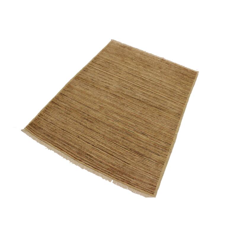 Boho Earthline Gabbeh Hand Knotted Wool Area Rug