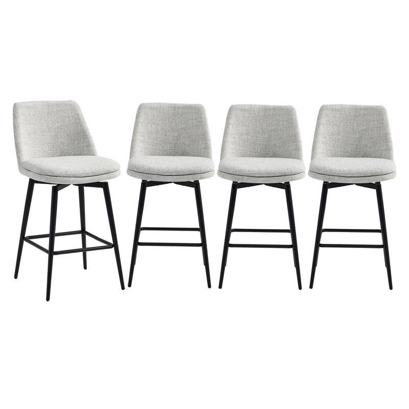 Ariel Counter Height Swivel Barstool Set
