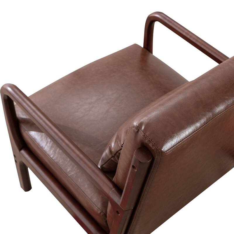 Ebello Modern Solid wood Accent Chair