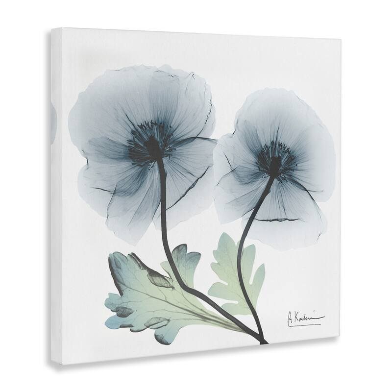 Stupell Sapphire Florals Duo Canvas Wall Art Design By Albert Koetsier