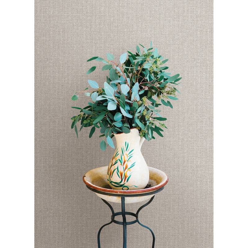 A-Street Prints Lei Jade Leaf Wallpaper