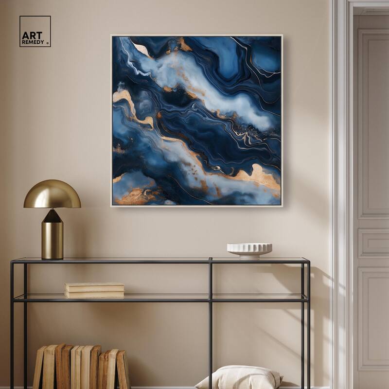 Deep Sea Geode IV Canvas by Art Remedy