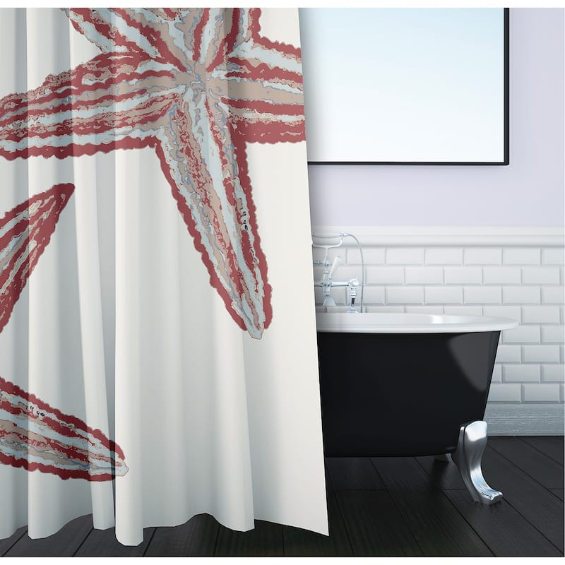 Starfish Constellation Shower Curtain