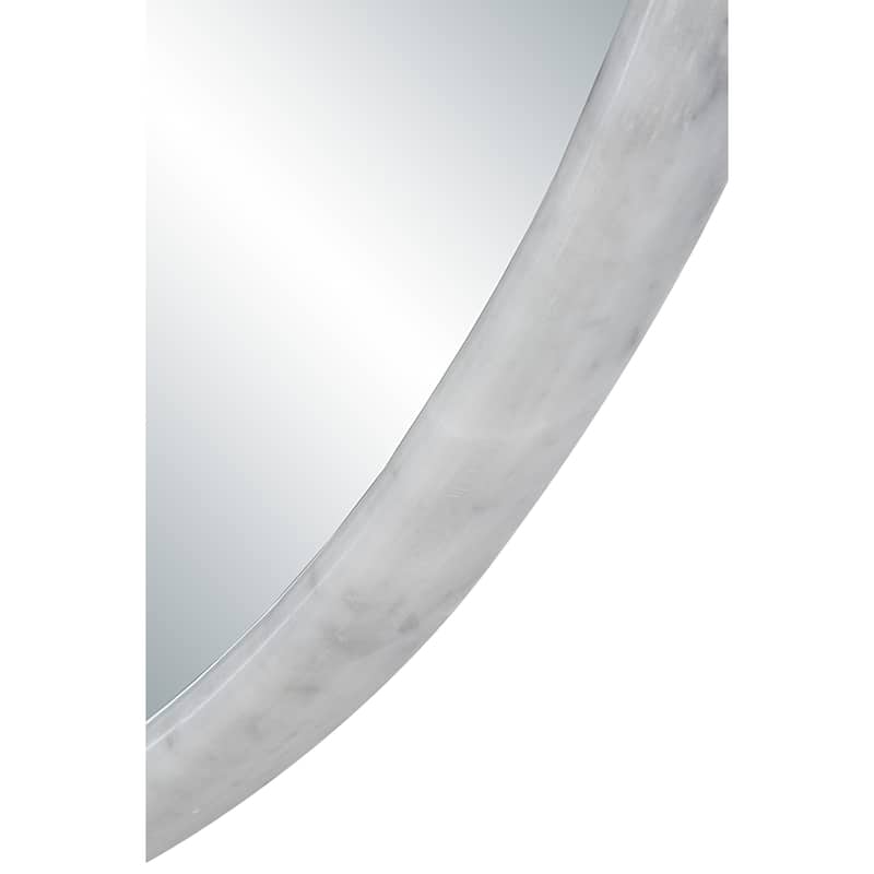 Renwil Cento 36" H x 36" W Wall Mirror, White